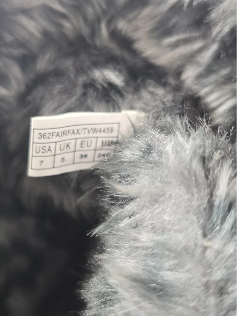 Vionic Fairfax Boots Dark Gray Furry Cozy Women's 7M Slip On NEW $149